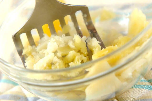ハム入りポテトサラダの作り方の手順4