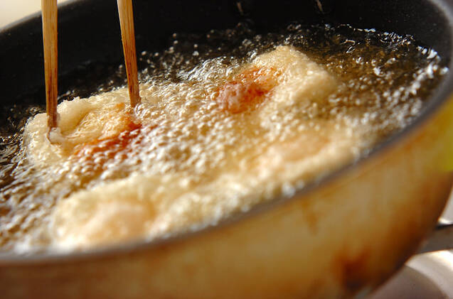 チーズめんたい揚げだし豆腐の作り方の手順6