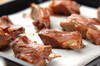 梅風味の豚バラ肉焼きの作り方の手順7