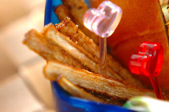 ゴボウのから揚げ