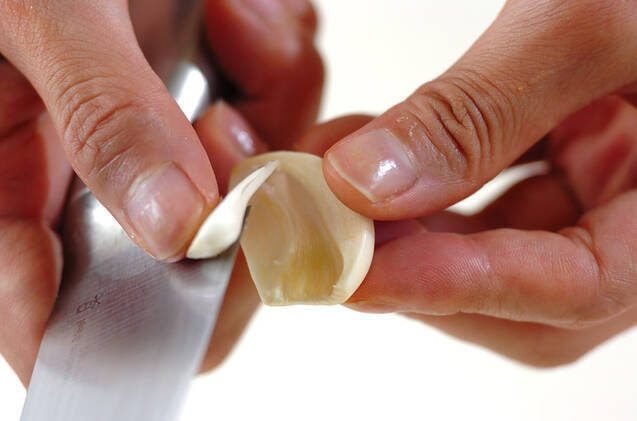 プチトマトのパスタの作り方の手順1