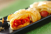 ウインナーパイのピンチョス