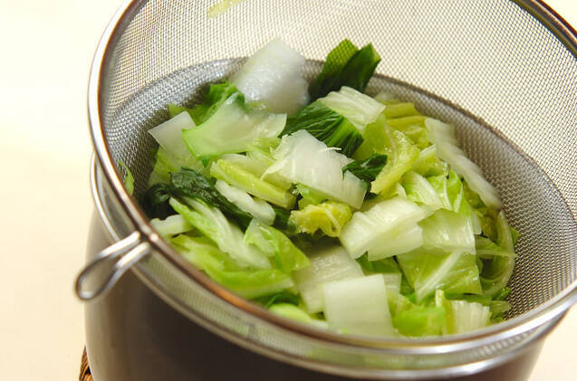 白菜とホタテのクリーム煮の作り方の手順6