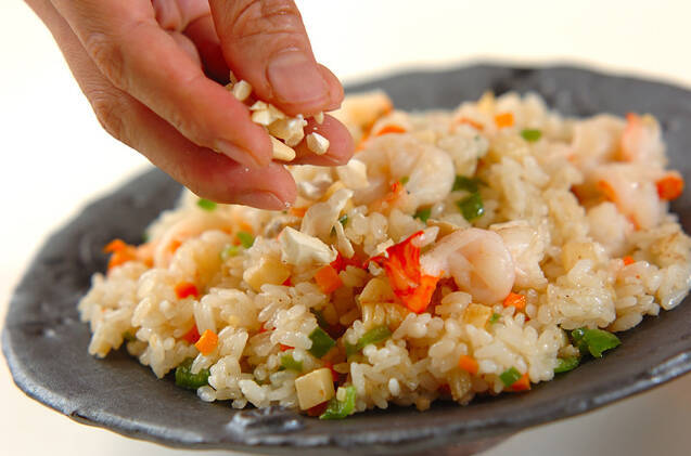 エビのエスニックチャーハンの作り方の手順6