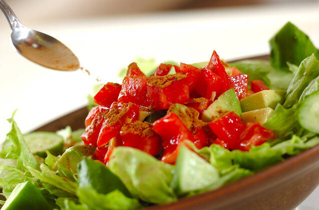 スパイシーサラダの作り方の手順2