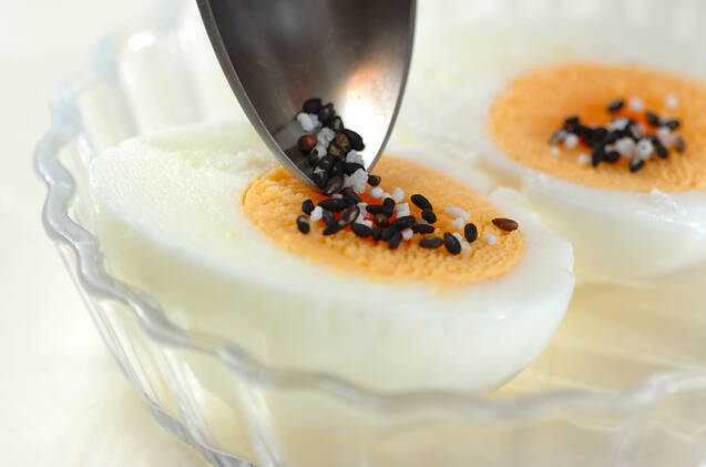 ゆで卵の作り方の手順1