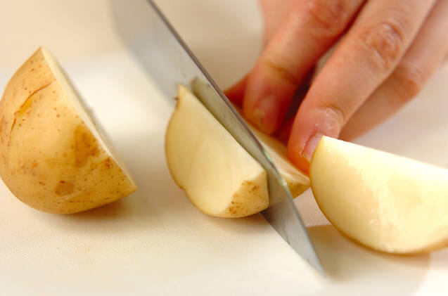 フライドポテトガーリック風味の作り方の手順1
