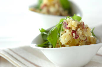 サツマイモのハニーマスタードサラダ