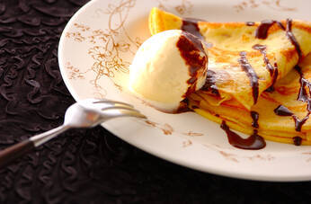 基本!もちもちクレープ チョコソースたっぷり by井手田 幸さん