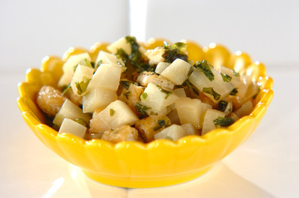 カブと油揚げの炒め煮