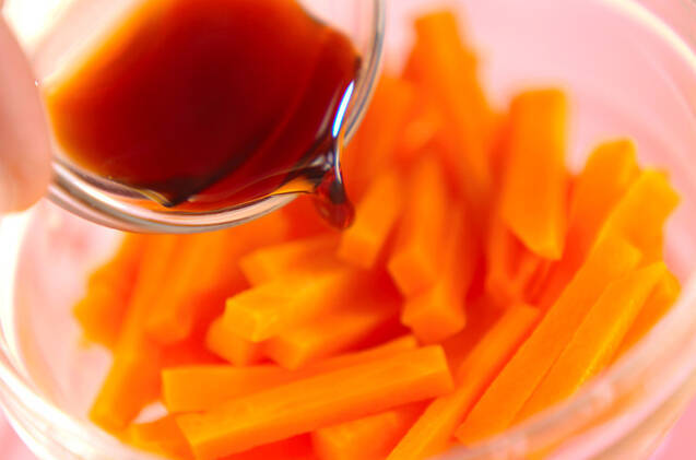 レンジニンジンのおかか和えの作り方の手順2