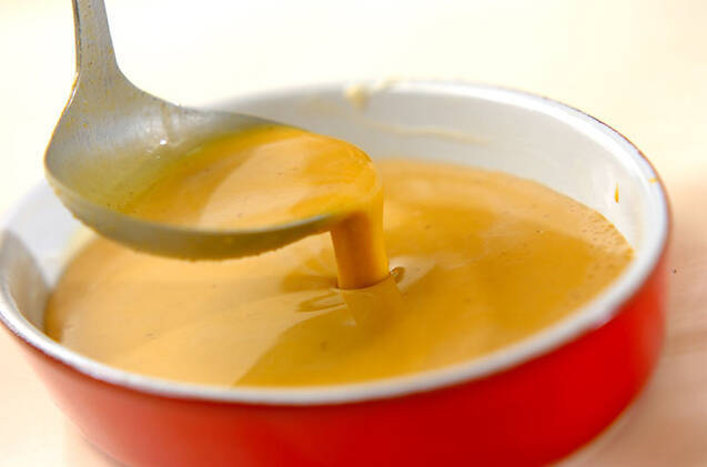 大きなパンプキンプリンの作り方の手順7