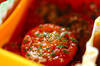 ミニトマトの大量消費におすすめ 5分でできる焼きもの 簡単イタリアンの作り方の手順