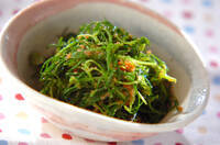 オカヒジキのタラコ和え