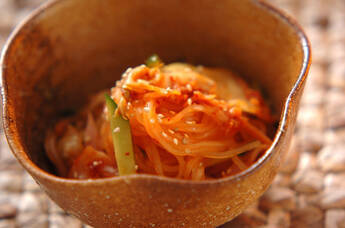 春雨キムチサラダ