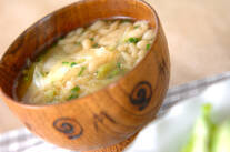 白菜のみそ汁
