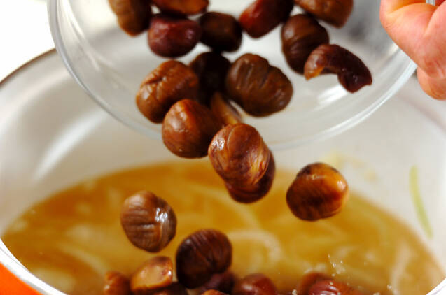 マロンスープの作り方の手順2