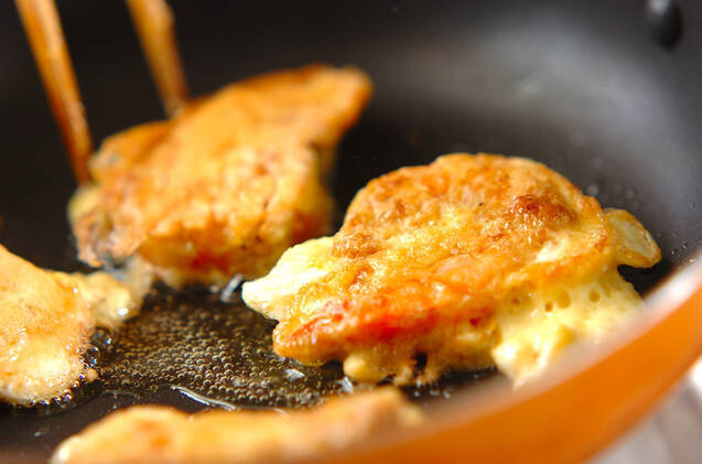 エビのカレーピカタの作り方の手順2