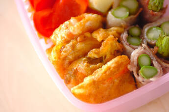 エビのカレーピカタ