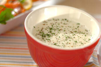 長芋のソイミルクスープ