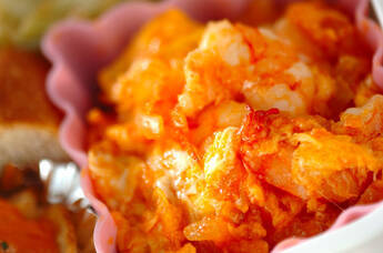 エビと卵のチリ炒め