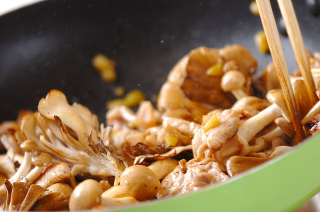 豚肉の梅酒炒めの作り方の手順2