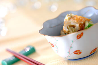 ちくわのワサビ和え