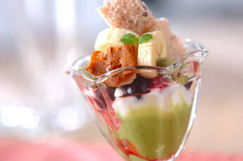 抹茶トライフル