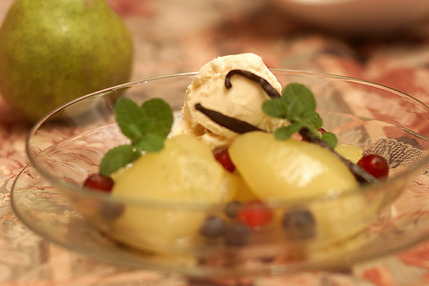 ラ・フランスのコンポート