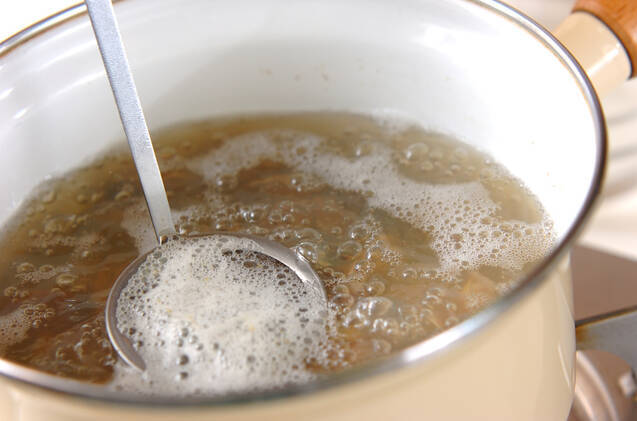 アサリのみそ汁の作り方の手順2