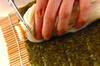 牛しぐれ入り素麺巻き寿司の作り方の手順3