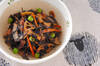 根菜と芽ヒジキの煮物の作り方の手順