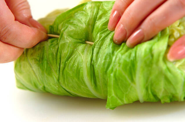 シーフードロールキャベツの作り方の手順6