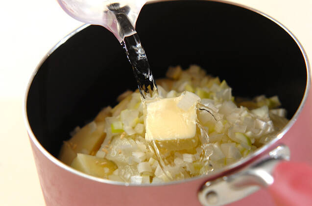 ジャガイモのポタージュの作り方の手順4