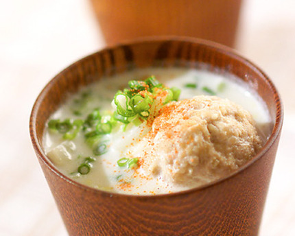 白菜と肉団子のスープ