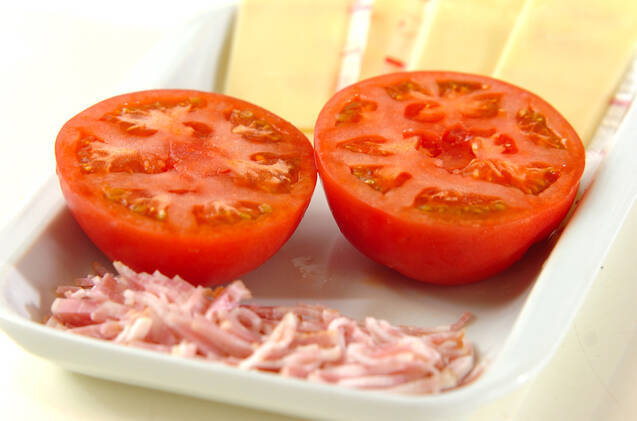 トマトのホイル焼きの作り方の手順1