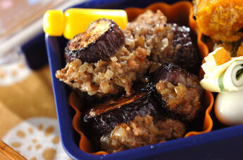 ナスのサッパリはさみ焼き