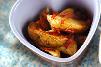 ジャガイモのガーリックソテー