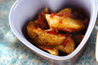 ジャガイモのガーリックソテー