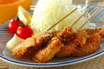 豚ヒレ肉の串カツ