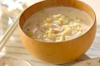 牛乳を大量消費 キャベツたっぷりのスープ