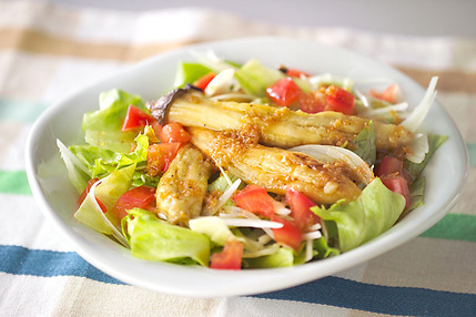 焼きナスサラダ