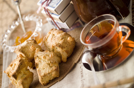 バジルとチーズのスコーン