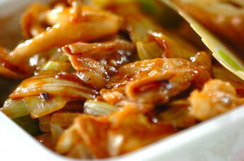 豚肉のピリ辛みそ炒め