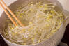 豆モヤシのナムル風の作り方の手順4