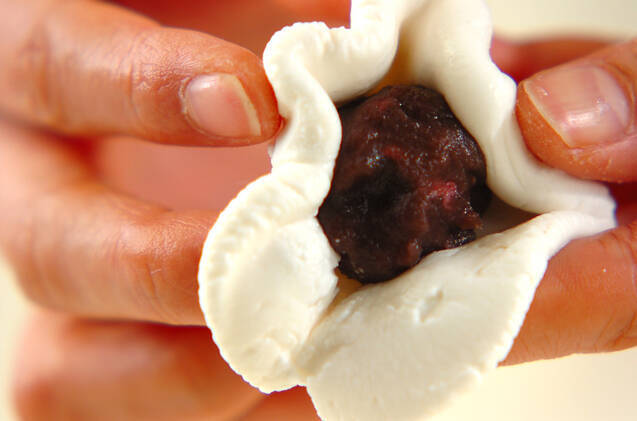 桜白玉あんの作り方の手順3