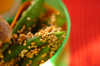 オクラのゴマ和え