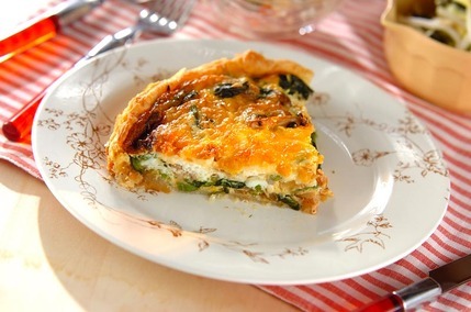 ホウレン草のキッシュ