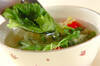レタスのホタテ風味スープの作り方の手順4