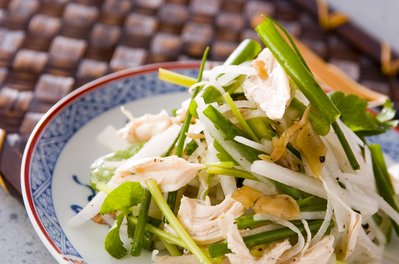鶏ささ身とザーサイのサラダ 副菜 レシピ 作り方 E レシピ 料理のプロが作る簡単レシピ
